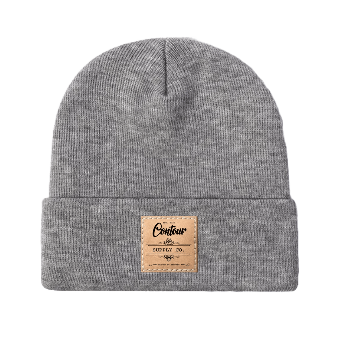 Contoure Supply Company Imperial premium acrylic knit beanie in classic cuffed design