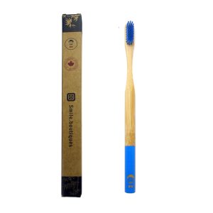 Smile Boutiques Luxury Bamboo Toothbrush – Natural Biodegradable Eco Toothbrush