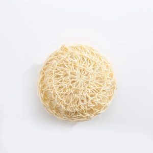 Smile Boutiques Natural Sisal Deluxe Shower Sponge – Biodegradable Body Exfoliator