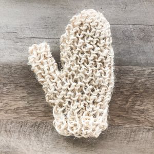 Smile Boutiques Natural Sisal Bath Mitt – Biodegradable Exfoliating Shower Glove