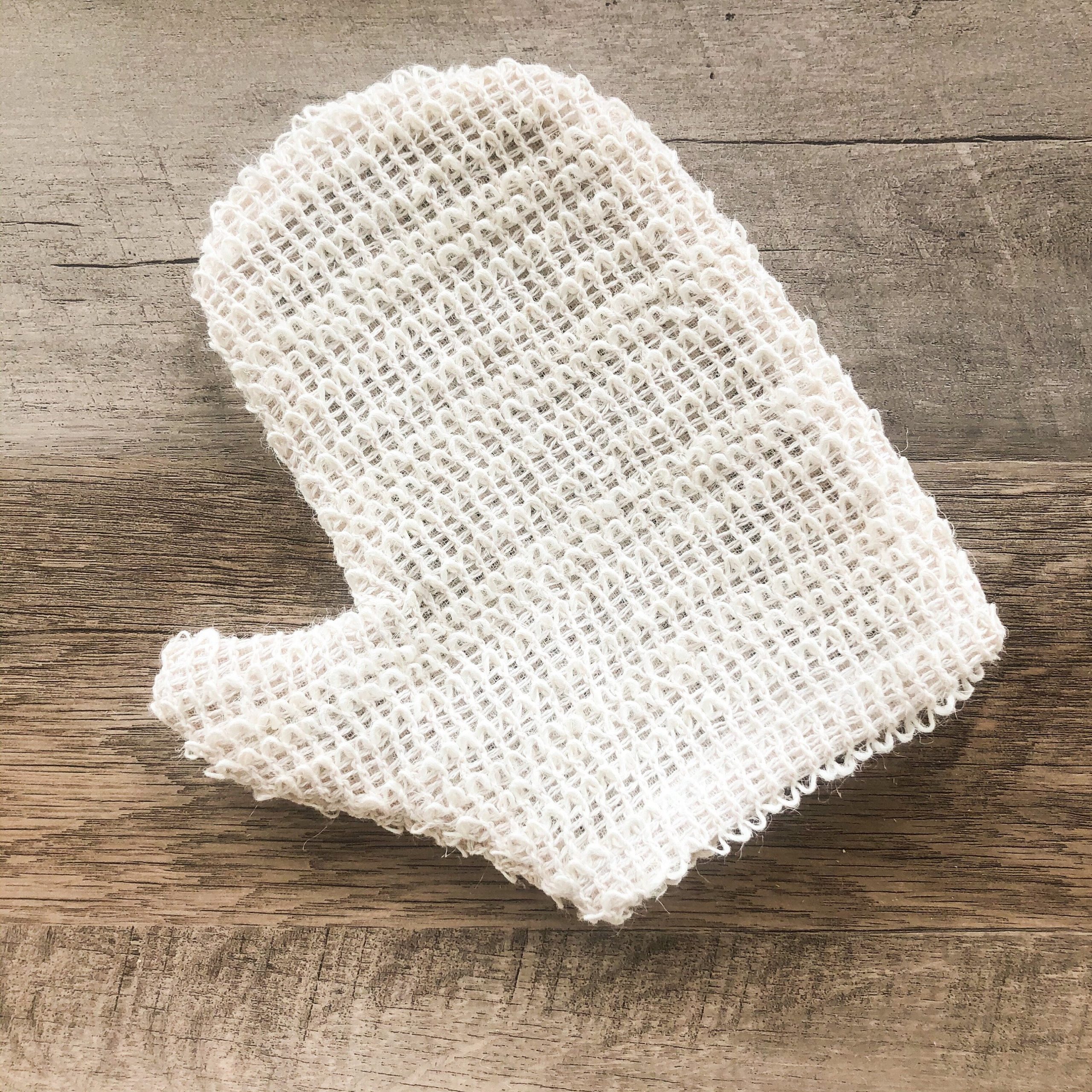 Smile Boutiques Natural Sisal Bath Mitt – Biodegradable Exfoliating Shower Glove