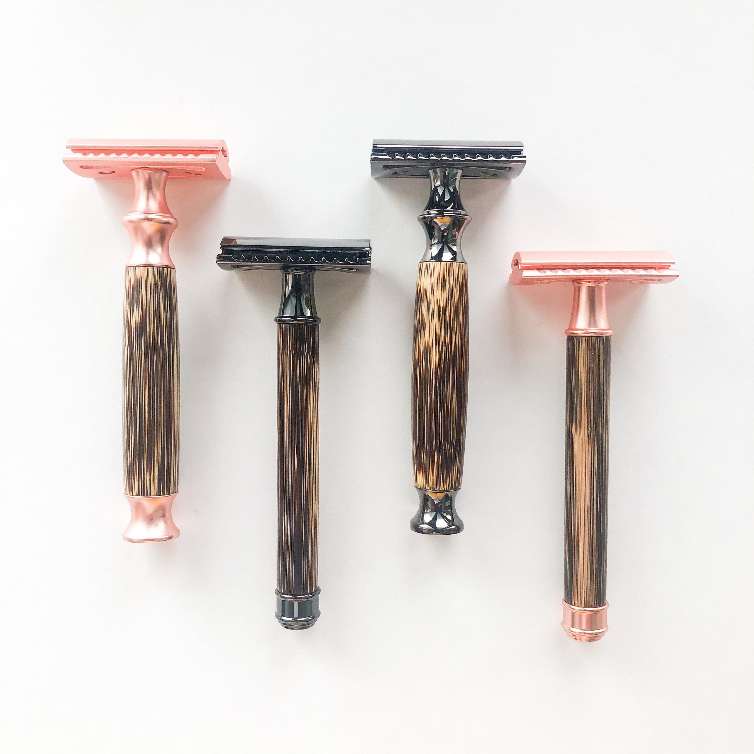 Smile Boutiques Bamboo Safety Razor – Plastic‑Free Reusable Shaving Tool
