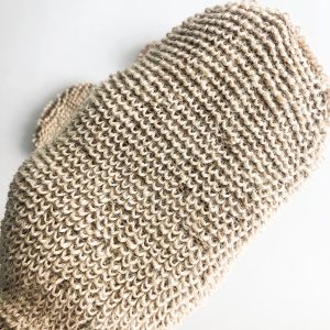 Natural Exfoliating Jute Mitt - Organic Biodegradable Body & Bath Glove - Plastic Free Zero waste Body Scrub - Image 4