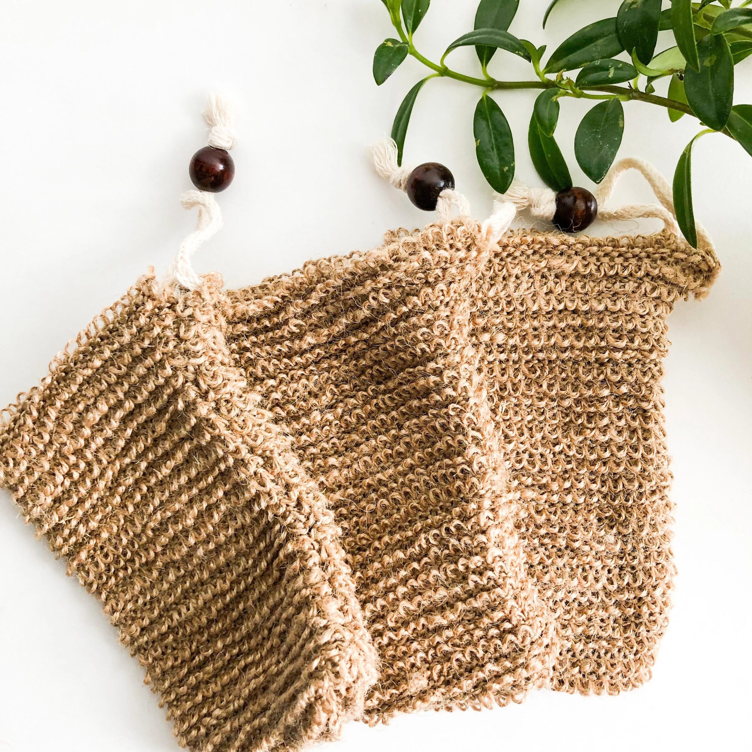 Smile Boutiques Natural Jute Soap Bag – Organic Biodegradable Soap Saver