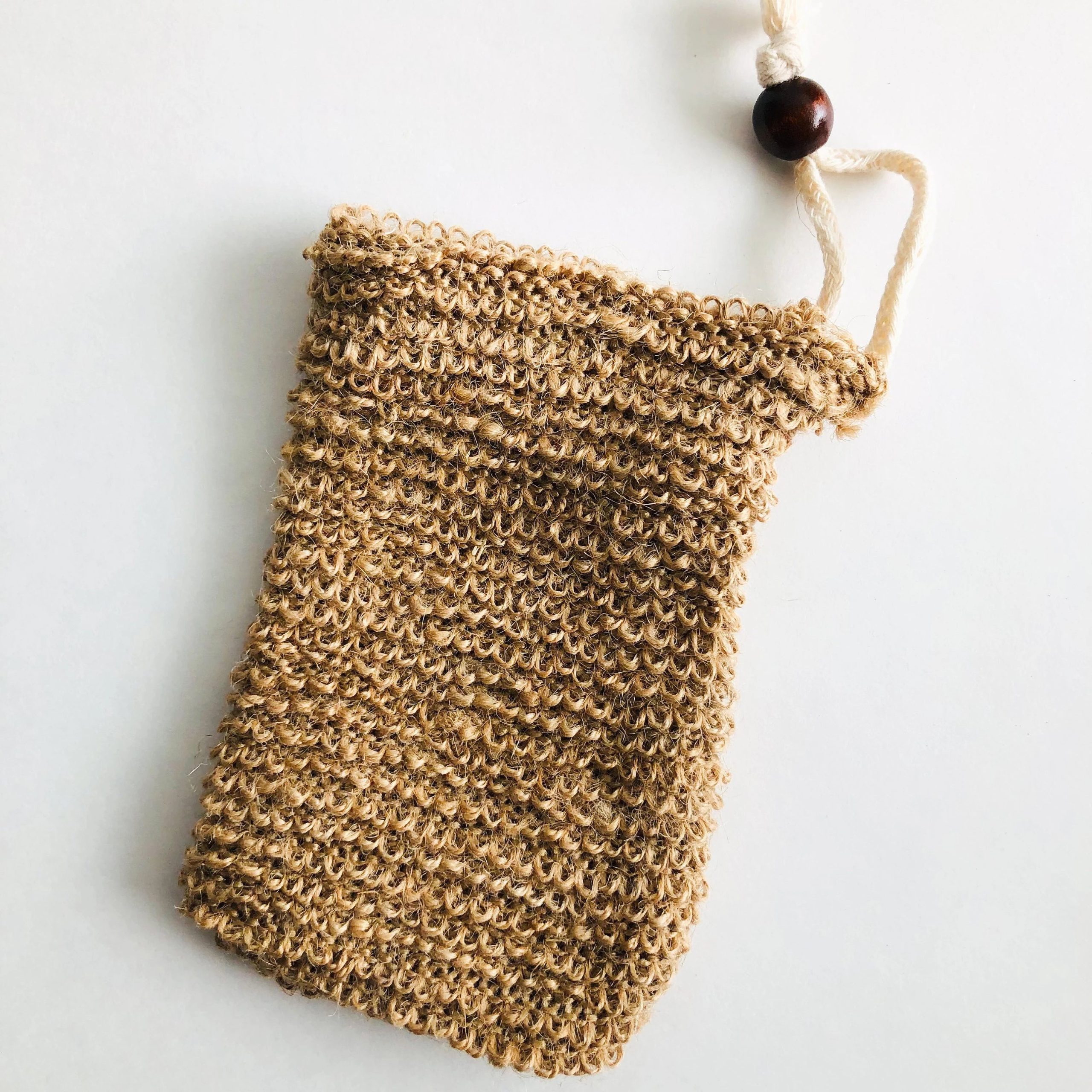 Smile Boutiques Natural Jute Soap Bag – Organic Biodegradable Soap Saver