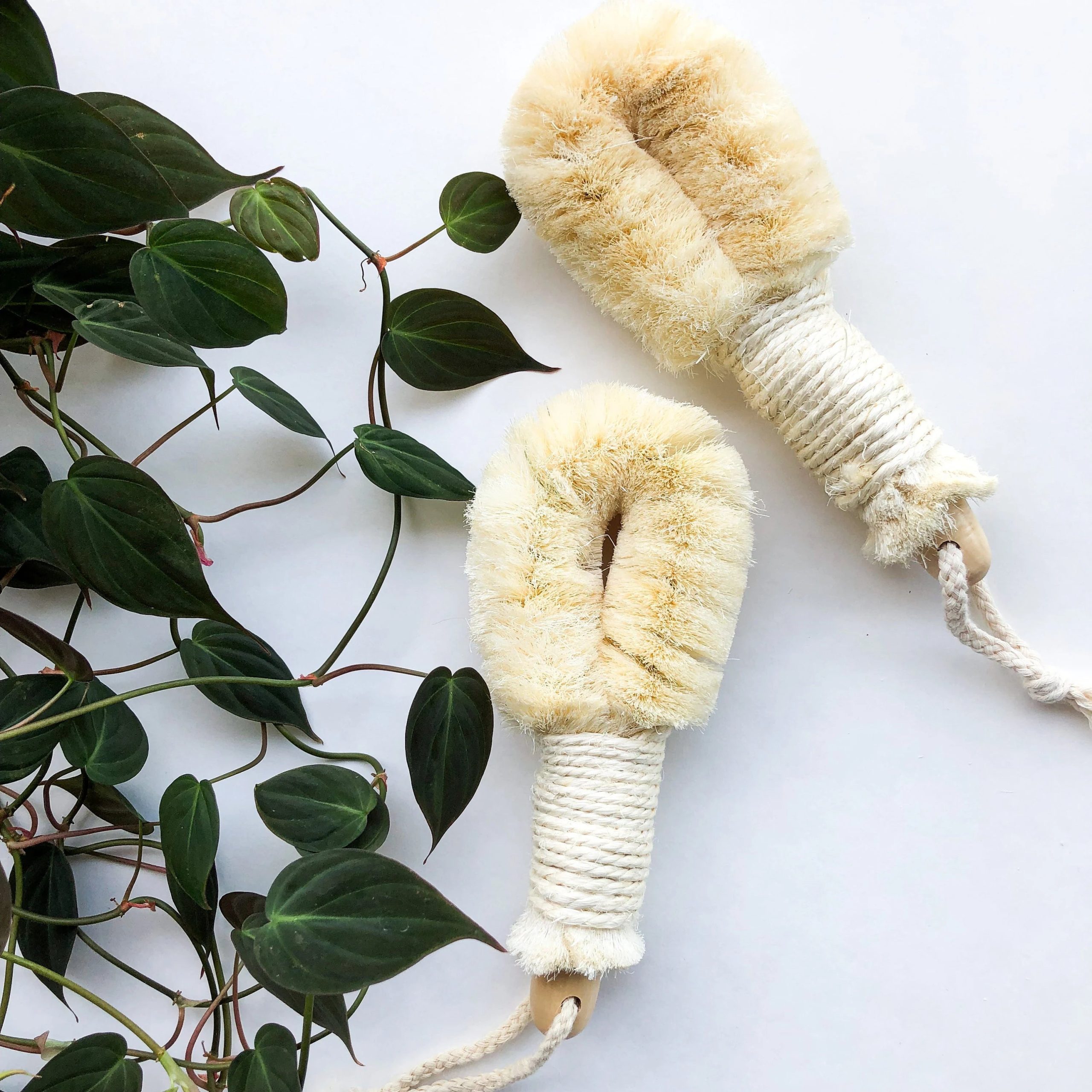 Natural Sisal Dry Brush - Sustainable Eco Friendly Vegan Body Brush - Zero Waste Plastic Free Exfoliating - Image 3