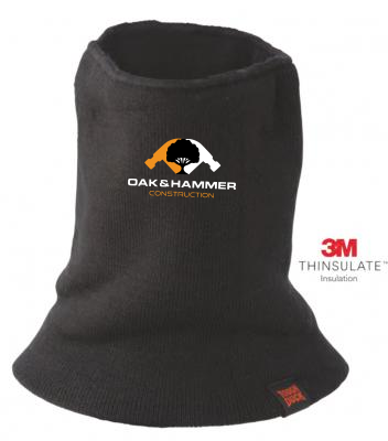 Oak & Hammer - Embroidered Neck Warmer - Image 3