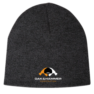 Alternative view of Oak & Hammer - Embroidered Board Toque