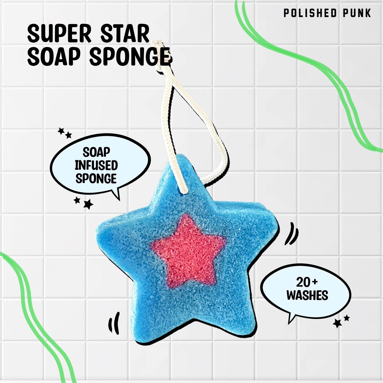 Superstar Soap Sponge in Cookies And Dreams - Image 4