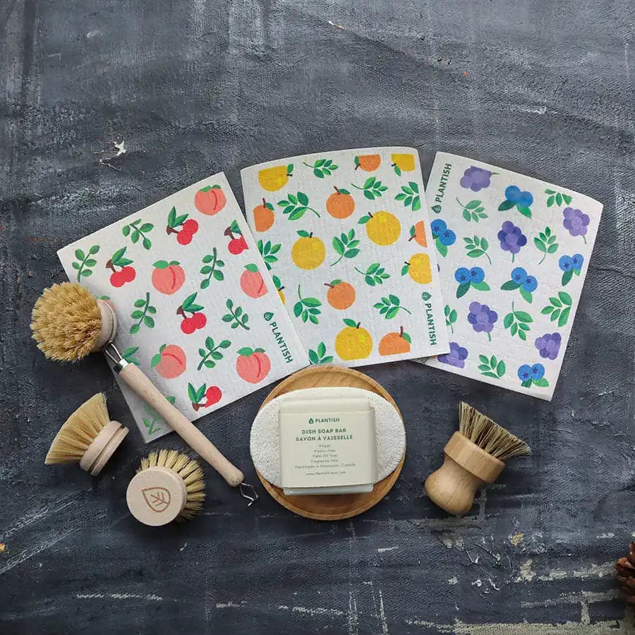 Orange - Swedish Sponge Cloth - Image 2