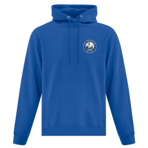 Riel Construction Rec Club fleece‑lined hoodie with relaxed fit and adjustable hood