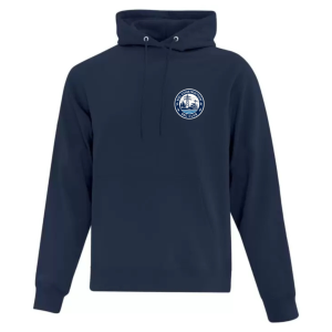 Riel Construction Rec Club fleece‑lined hoodie with relaxed fit and adjustable hood