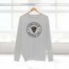Prairie Giants premium crewneck sweatshirt with tight‑knit fleece and cotton‑blend fabric -Oatmeal Heather