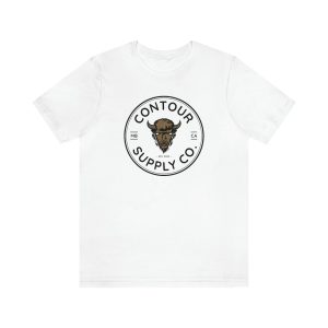 Prairie Giants premium jersey tee with crest logo made from Airlume combed ringspun cotton