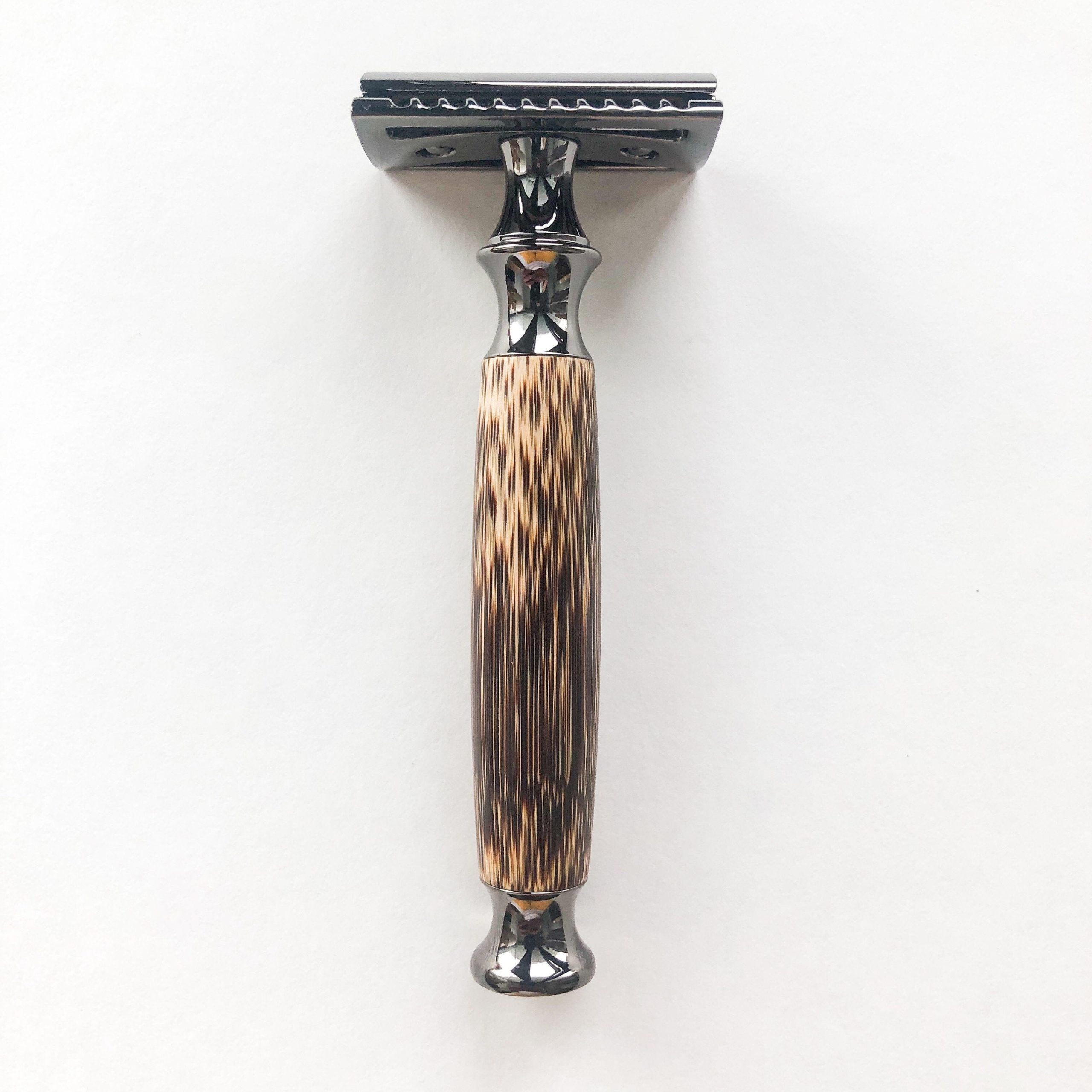 Smile Boutiques Bamboo Safety Razor – Plastic‑Free Reusable Shaving Tool 1