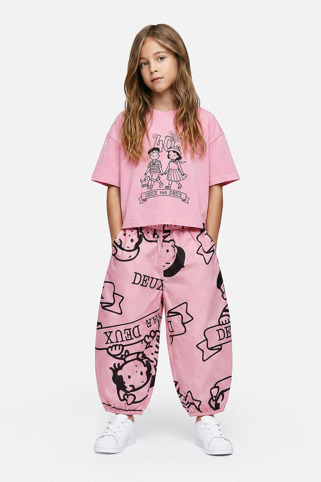 40Th Anniversary Graphic T-Shirt Soft Pink - Image 2