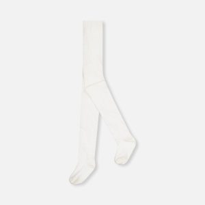 Cable Tights Off White