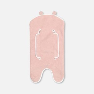 Baby Cocoon Pink Blanket For Car Seat and Stroller - Image 4