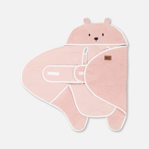 Baby Cocoon Pink Blanket For Car Seat and Stroller - Image 3