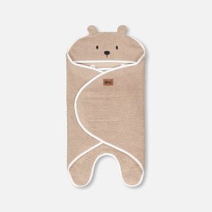 Baby Cocoon Brown Blanket For Car Seat and Stroller