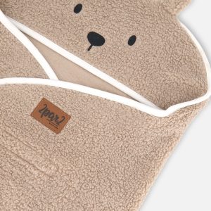 Baby Cocoon Brown Blanket For Car Seat and Stroller - Image 5