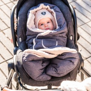 Snuggly Wrap Black For Car Seat And Stroller - Image 4