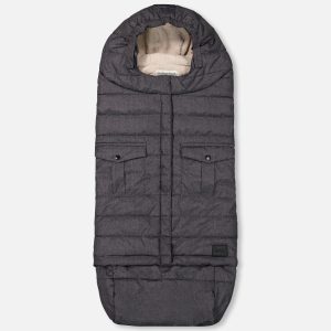 Evolutive Baby Footmuff Textured Gray