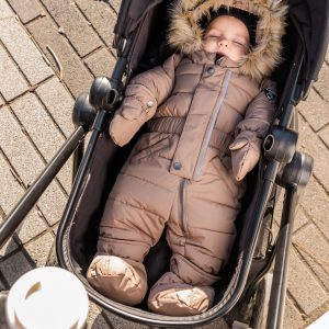 One-Piece Baby Original Puffy Snowsuit Sage Green - Image 4