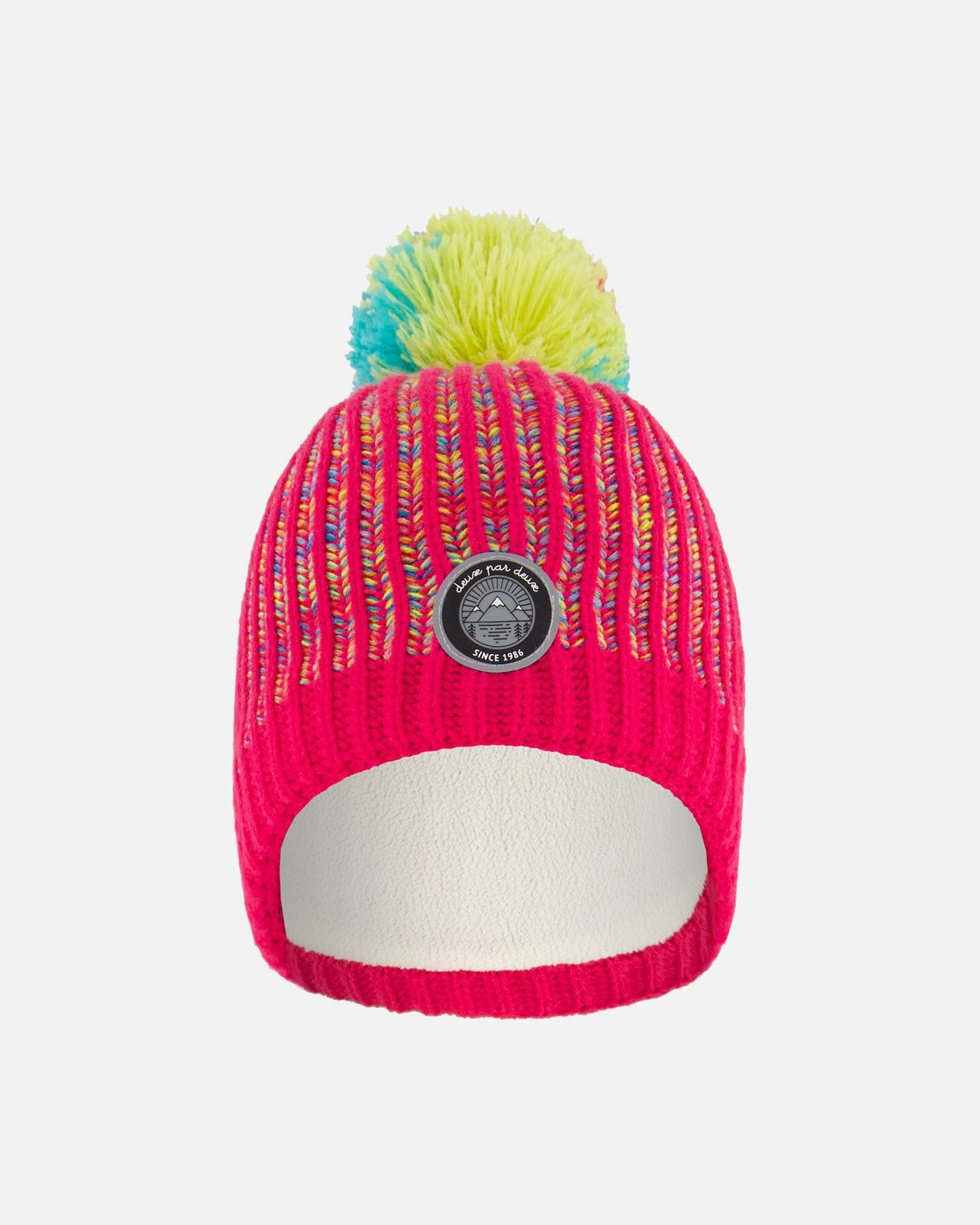 Knit Hat Pink And Multicolor - Image 8