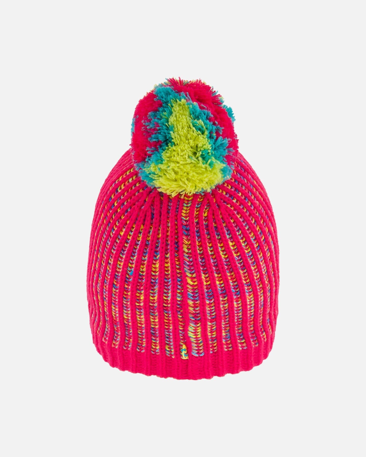 Knit Hat Pink And Multicolor - Image 3