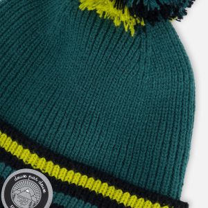 Knit Hat Forest Green - Image 5