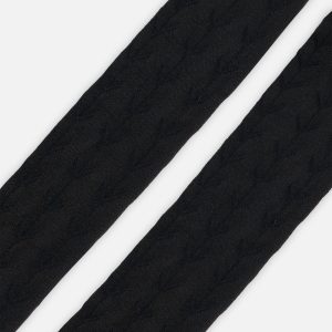 Tonal Jacquard Tights Black - Image 4