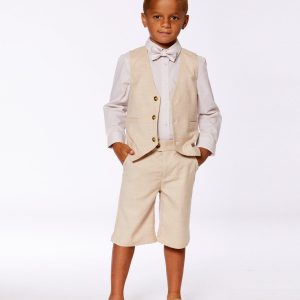 Alternative view of Slant Pocket Bermuda Shorts Light Taupe