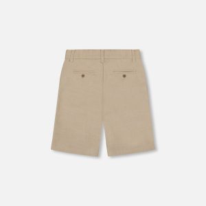 Slant Pocket Bermuda Shorts Light Taupe - Image 3