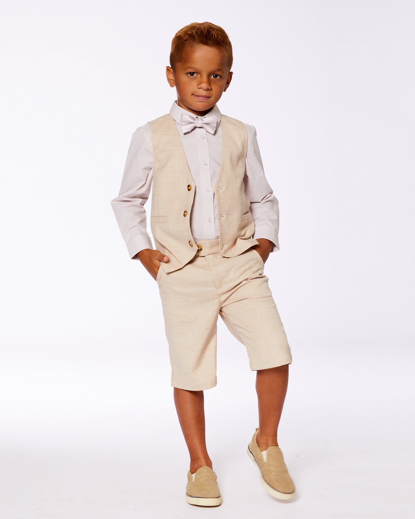 Bow Tie Light Taupe - Image 3
