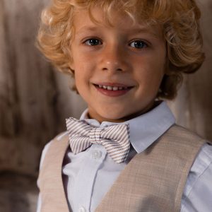 Bow Tie Light Taupe - Image 2