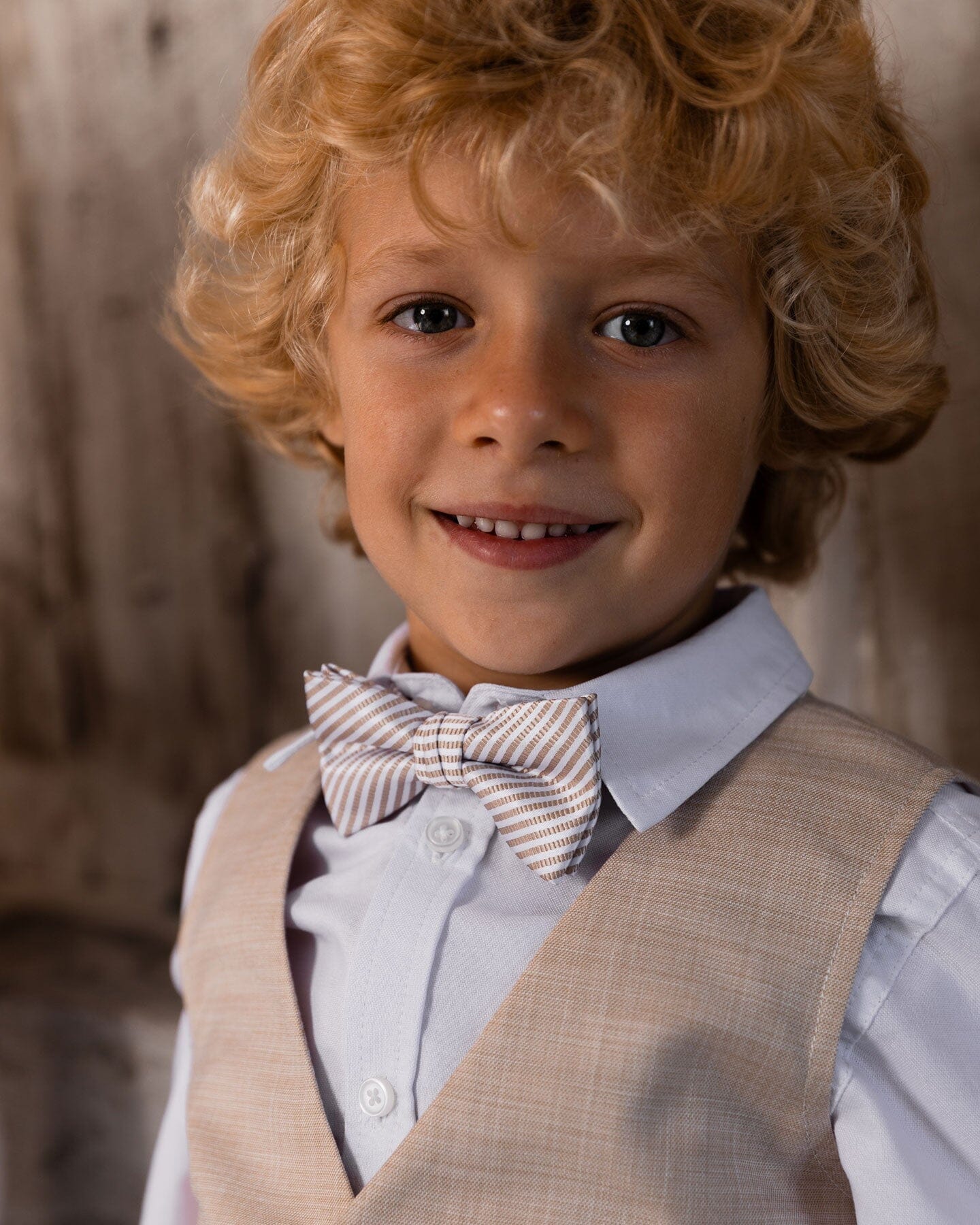 Bow Tie Light Taupe - Image 2