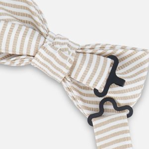 Bow Tie Light Taupe - Image 5