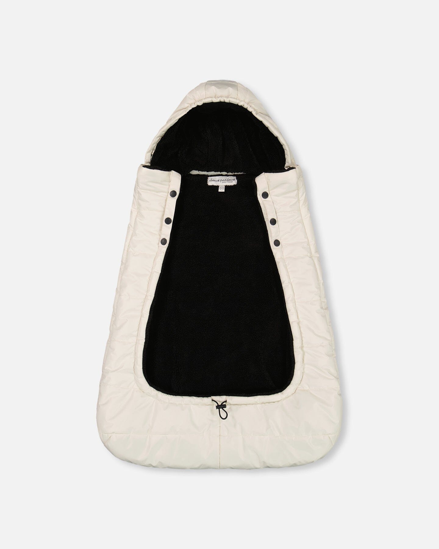 3-In-1 Multifunction Cover For Car Seat, Stroller, And Baby Carrier In Off-White - Image 2