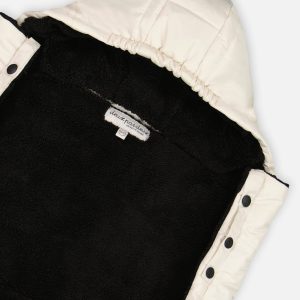 3-In-1 Multifunction Cover For Car Seat, Stroller, And Baby Carrier In Off-White - Image 3