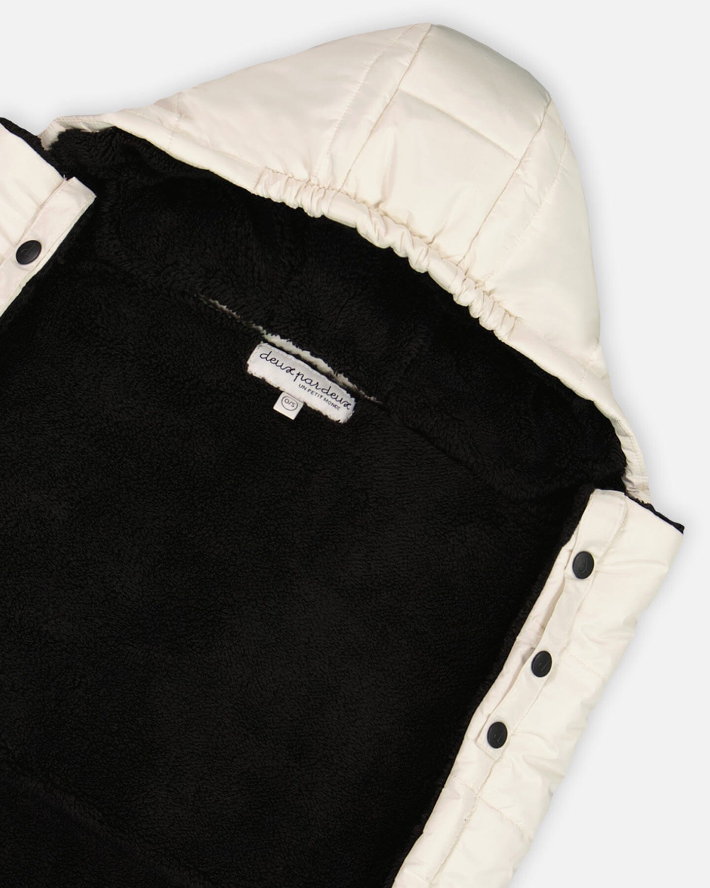 3-In-1 Multifunction Cover For Car Seat, Stroller, And Baby Carrier In Off-White - Image 3
