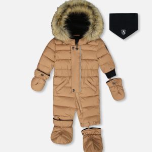 One-Piece Baby Original Puffy Snowsuit Chanterelle - Image 8