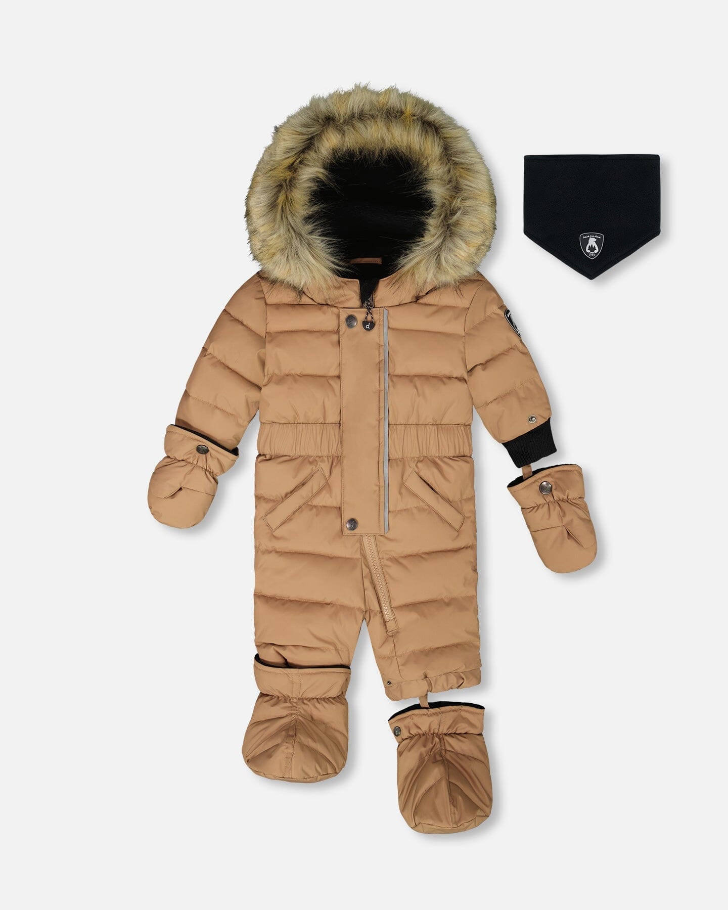 One-Piece Baby Original Puffy Snowsuit Chanterelle - Image 8