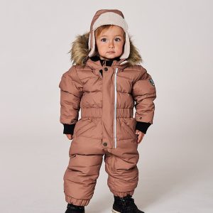 One-Piece Baby Original Puffy Snowsuit Chanterelle - Image 2