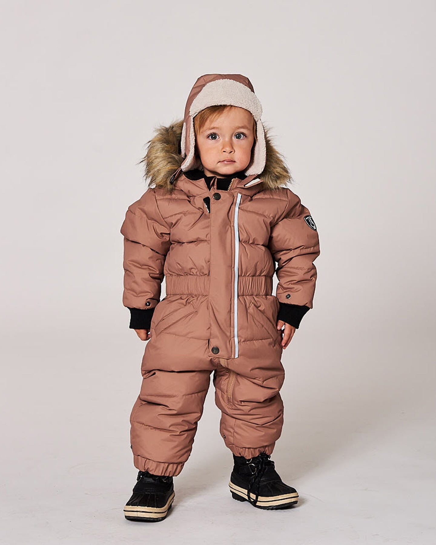 One-Piece Baby Original Puffy Snowsuit Chanterelle - Image 2