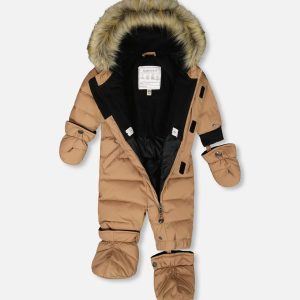 One-Piece Baby Original Puffy Snowsuit Chanterelle - Image 3