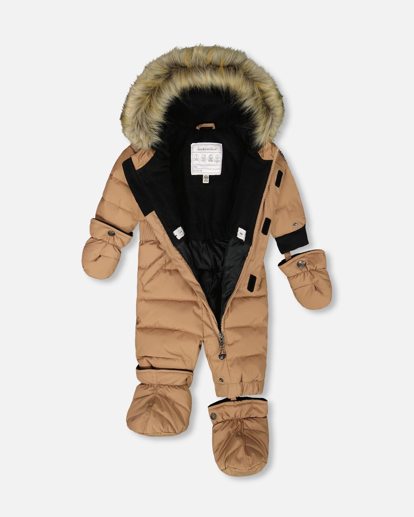 One-Piece Baby Original Puffy Snowsuit Chanterelle - Image 3