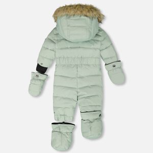 One-Piece Baby Original Puffy Snowsuit Sage Green - Image 5