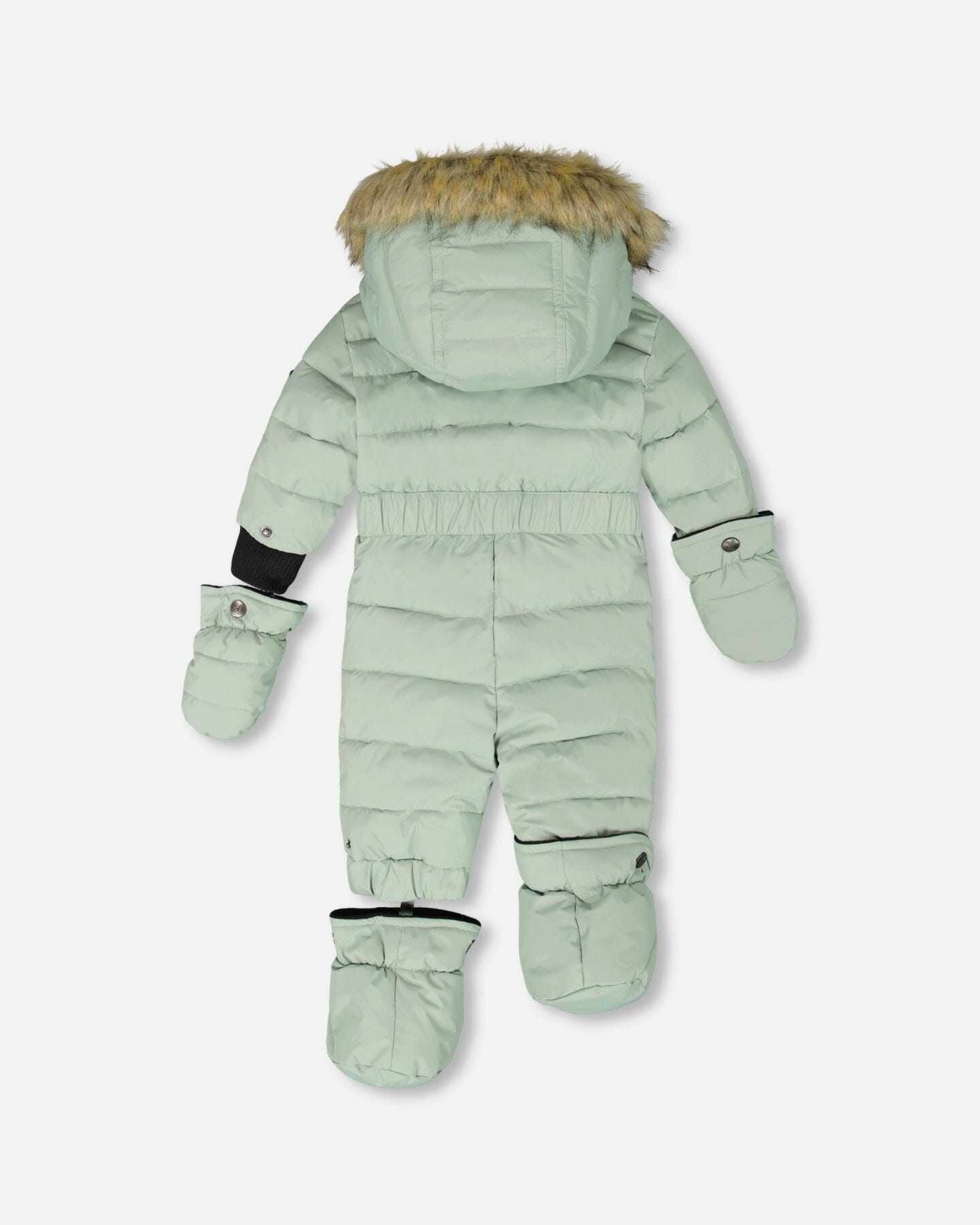 One-Piece Baby Original Puffy Snowsuit Sage Green - Image 5
