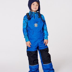 Alternative view of Solid Play Overall Snow Bib Blue
